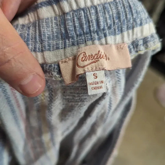 Candies Pool Party Striped Pants - Small - Picture 5 of 5